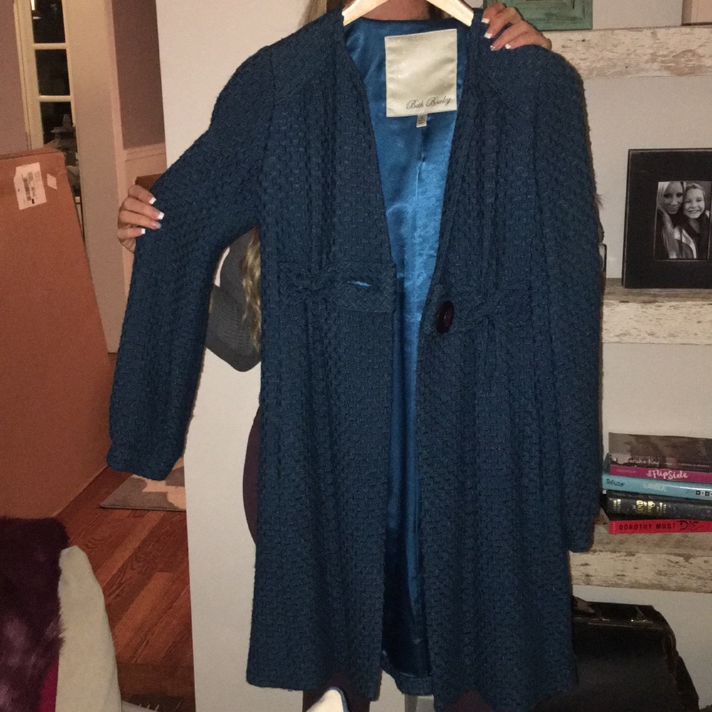 wool Sax 5th Avenue trench coat